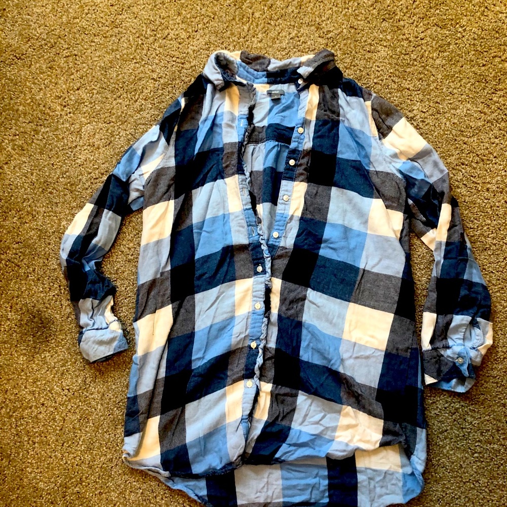 Lot of 2 Aerie Flannel Nightgowns